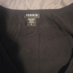 Torrid Classic Black Tee